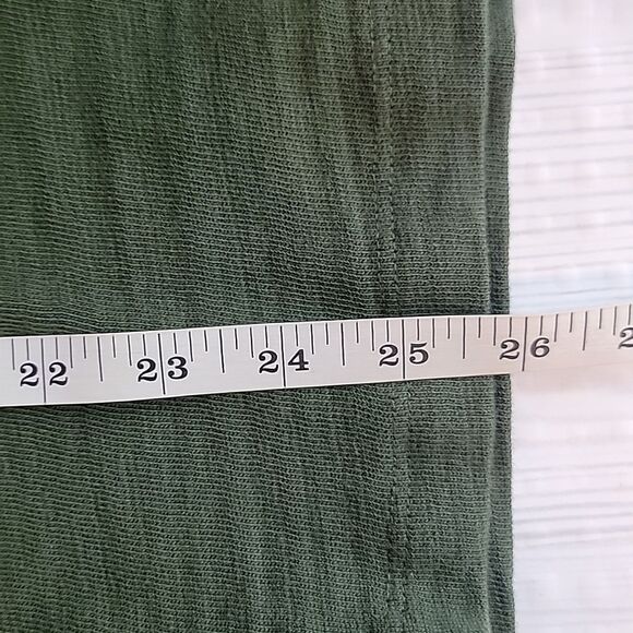 Lane Bryant square neck button-down knit top - green Women's Size 26/28 - Picture 9 of 10